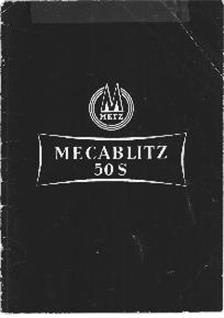 Metz 50 S manual. Camera Instructions.